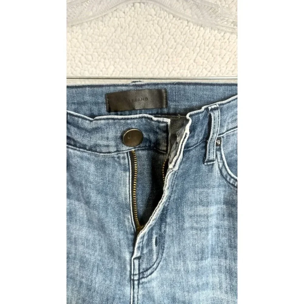 J Brand Women's Skinny Blue Jeans Size 31 Medium Wash 30x28 Mid Rise No Flaws